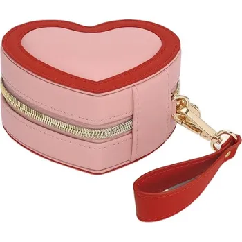 Šperkovnice Stackers, Cestovní krabička na šperky Stackers Heart růžová - Formadore