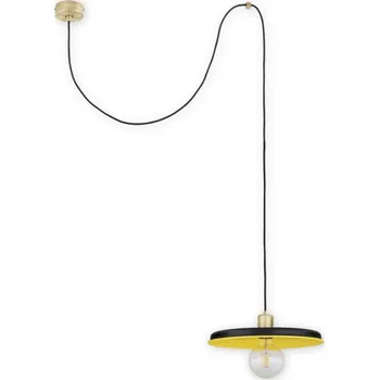 Svítidlo Lemir Závěsné svítidlo na lanku O2831 W1 PAT + CZA [M] ZTS lanko 1, patina +