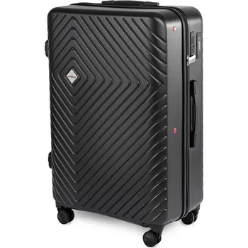 Cestovní kufr Compactor Hybrid Luggage XL Vacuum System 53,5 x 31 x 80 cm, černý