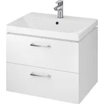 Cersanit S801-142-DSM -Závěsná koupelnová skříňka s umyvadlem LARA CITY 60 bílá