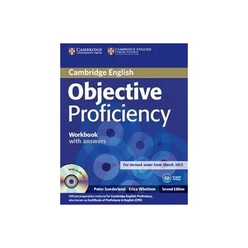 Učebnice Objective Proficiency Second Edition Workbook with answers + audio CD