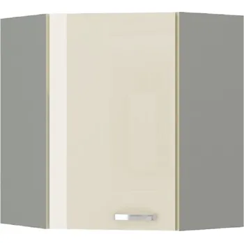 Kuchyňská linka Skříňka horní, krém vysoký lesk, PRADO 60/60 N G-72