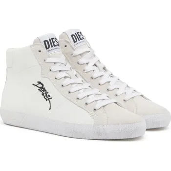 Dámské tenisky TENISKY DIESEL LEROJI S-LEROJI MID W SNEAKERS WHITE/BLACK