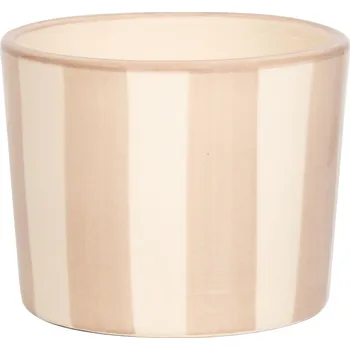 Zafferano, Hrnek Lido Righe s pruhy 230 ml béžový - Formadore