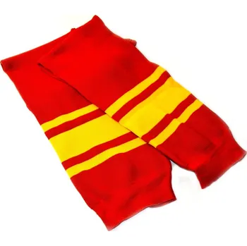 Pánské ponožky Hokejové štulpny Hejduk Red/Yellow Junior