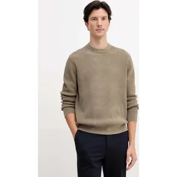 Pánský svetr Svetr BOSS P-Horso 50549989 béžová 01A, vel. L