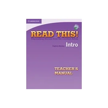 Kniha Read This! Intro Teacher's Manual + Audio CD