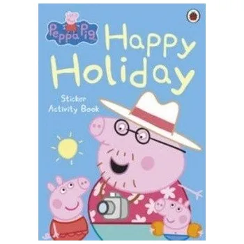 První čtění Peppa Pig: Happy Holiday Sticker Activity Book