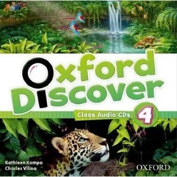 Cizojazyčná kniha Oxford Discover 4 Class Audio CDs