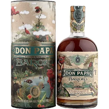 Whisky RUM Don Papa Baroko Eliška Tuba 0,7L 40%