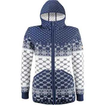 Dámský svetr Kama Merino svetr 5027 127 - denim S