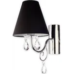 Lemir Nástěnné svítidlo O1960 CH CZA Velio nástěník, chrom + černá