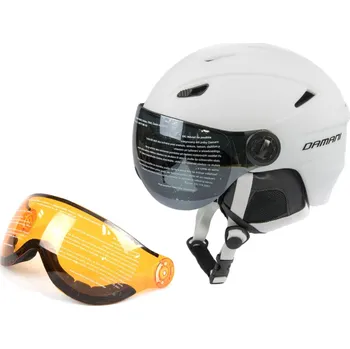 Lyžařská helma Damani - Vision A01 bílá L