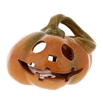 Svícen Dýně keramická - svícen na čajovou svíčku. (cs)