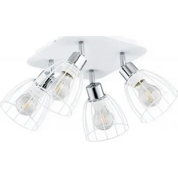 Svítidlo Lemir Stropní svítidlo O2694 P4 BIA Hornet spot 4, bílá matná + chrom