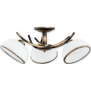 Svítidlo Lemir Stropní svítidlo O2233 W3 PAT Altea lustr 3 ramenný, patina