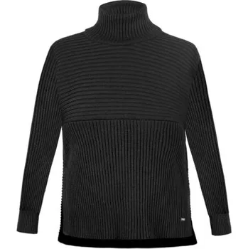 Dámský svetr Kama Merino svetr 5063 110 - černá S - M