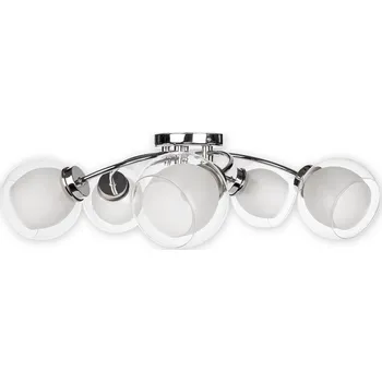 Svítidlo Lemir Stropní svítidlo O2045 P5 CH Dexy přisazený 5, chrom