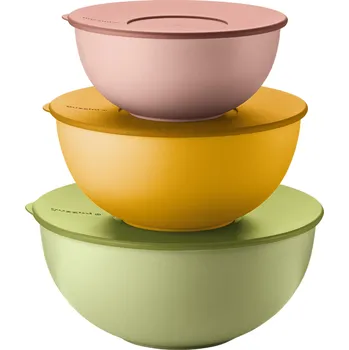 Dóza na potraviny Guzzini, Kuchyňské dózy Kitchen Active Design teplé barvy 3 ks - Formadore