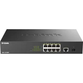 Switch D-Link DGS-1010MP/E 10x 1000 Desktop PoE+ Switch
