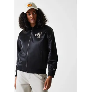 Dámská větrovka bunda NEW ERA Satin bomber BLK velikost oblečení L