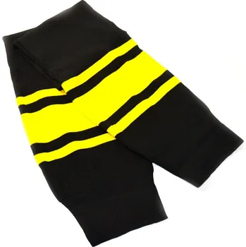 Pánské ponožky Hokejové štulpny Hejduk Black/Yellow Junior