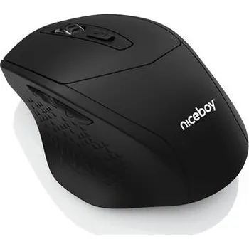 Myš Myš Niceboy OFFICE M10 Ergonomic bezdrátová, černá