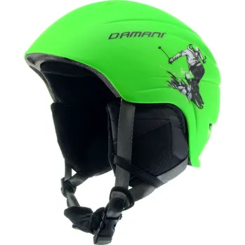 Dětská lyžařská helma Damani - Skier C02 zelená S