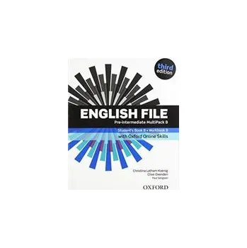 Anglický jazyk English File Third Edition Pre-Intermediate Multipack B + Online Practice Skills