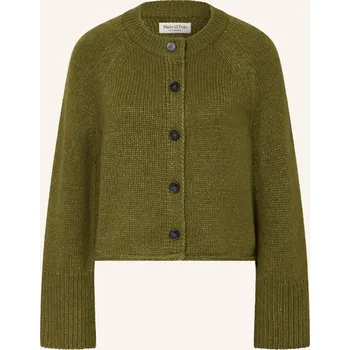 Dámský svetr Marc O'polo Dámský Pletený Kardigan, olivová, 36