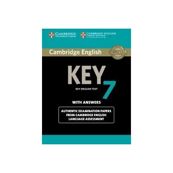 Anglický jazyk Cambridge English Key 7 Student's Book with Answers + CD
