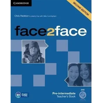 Anglický jazyk face2face Pre-intermediate Second Ed. Teacher's Book + DVD