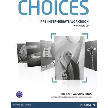 Anglický jazyk Choices Pre-Intermediate Workbook + Audio CD