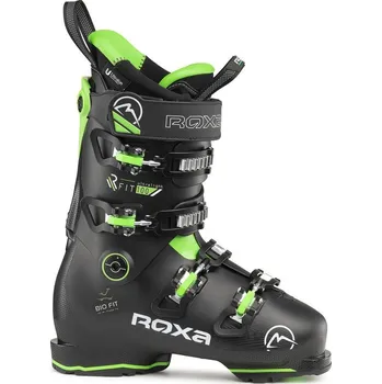 Sjezdové boty Pánské lyžařské boty ROXA R/FIT 100 black/green 20/21 28,5