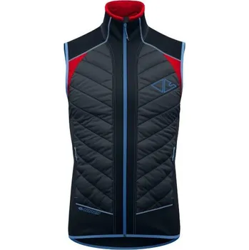 Pánská softshellová bunda Pánská vesta CRAZY VEST FLAME MAN 2XL