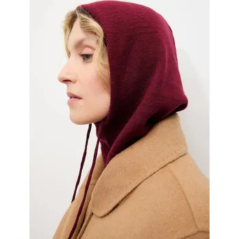 Kukla Kukla s kašmírem Answear.LAB vínová barva WF2775.fh 83X, vel. ONE SIZE