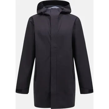 Dámský kabát KABÁT PEAK PERFORMANCE M CLOUDBURST COAT BLACK