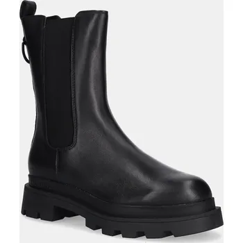 Dámská zimní obuv Boty s gumou Blauer KIMMEL dámské, černá barva, na plochém podpatku, F5KIMMEL08/LEP F5KIMMEL08.LEP 99X, EUR 36