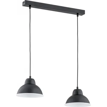 Lemir Závěsné svítidlo O2982 W2 CZA + BIA Astro závěs 2, černá matná