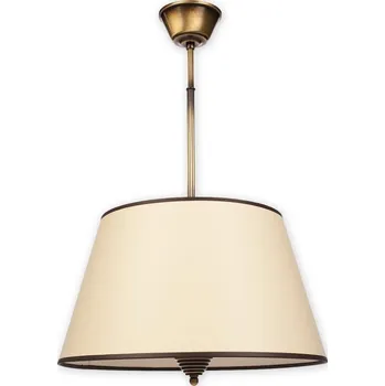 Svítidlo Lemir Závěsné svítidlo na tyči O2071 W1 PAT Maxim závěs 1 žárovka, patina