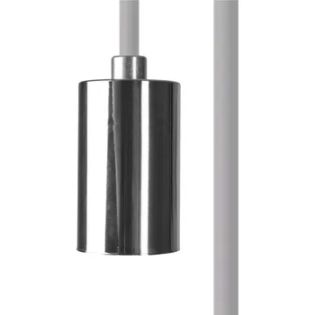Příslušenství pro svítidlo Nowodvorski Lighting Vodič s objímkou CAMELEON 8643 CAMELEON CABLE E27 bílá/chrom 7 m