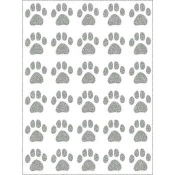 Galanterie Engross Reflexní nažehlovací obrázky Tlapky malé