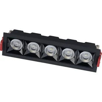 Bodové svítidlo Nowodvorski Lighting Podhledové svítidlo 10062 MIDI LED černá 20W 3000K zapuštěné