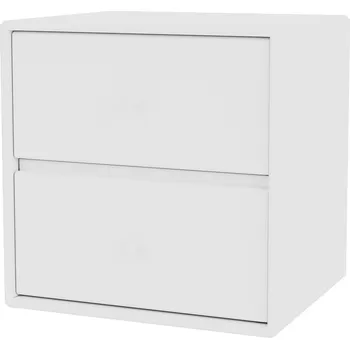 Noční stolek Montana, Noční stolek Drift bílý - Formadore