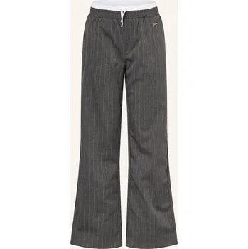 Guess Dívčí Marlene Kalhoty Tailored Fit, šedá / bílá, 164