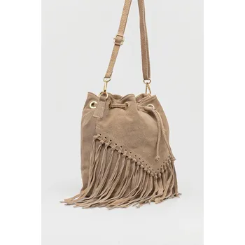 Kabelka Semišová kabelka Answear.LAB 721 béžová 80X, vel. ONE SIZE