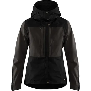 Horolezecká bunda dámská FJÄLLRÄVEN Keb Jacket W Black - XXL