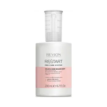 Vlasová regenerace Revlon Professional RE/START Color & Shine Shot dvoufázová kúra pro posílení barvených vlasů 200 ml