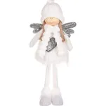 Andělka se srdcem, bílá barva.