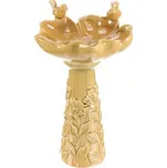 Pítko pro ptáčky - tvar květ, stojaté, keramika, zelené